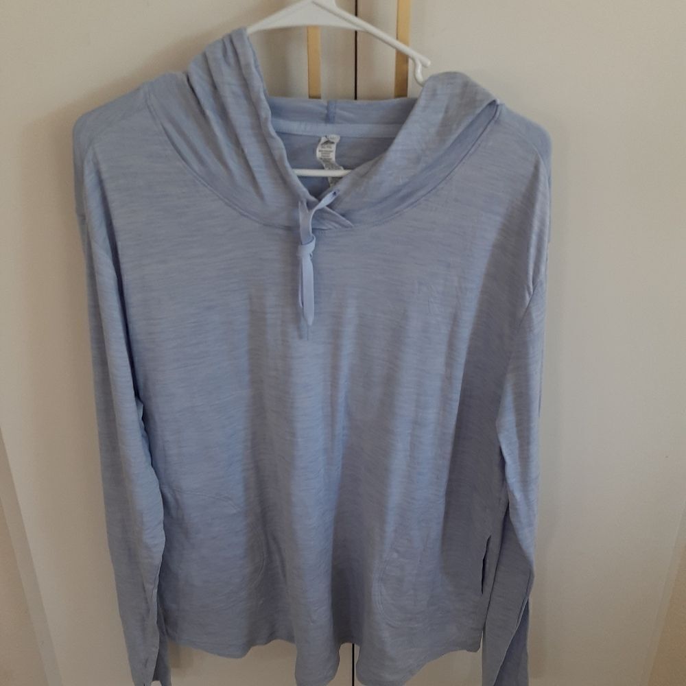 RBX Active Lightweight Hoodie, color Light Purple, size XL, NWT